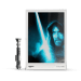 1/2 oz Star Wars: Obi Wan Kenobi Foil and Lightsaber Shaped Silver Coin Set | Agoro by New Zealand Mint