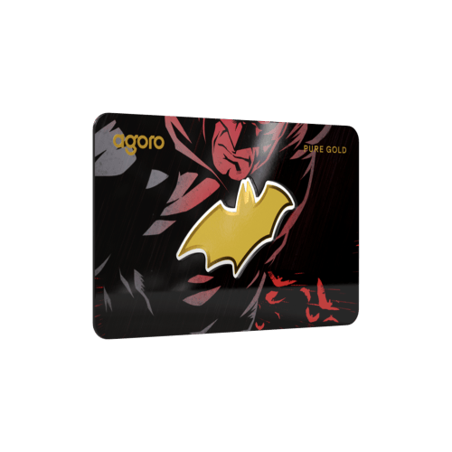 0.1 gram Batman Emblem Shaped Proof Gold Coin | Agoro by New Zealand Mint