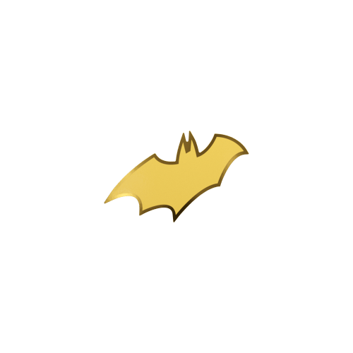 0.1 gram Batman Emblem Shaped Proof Gold Coin | Agoro by New Zealand Mint
