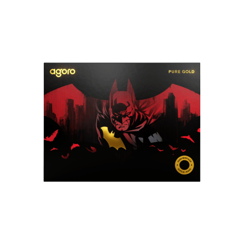 0.1 gram Batman Emblem Shaped Proof Gold Coin | Agoro by New Zealand Mint