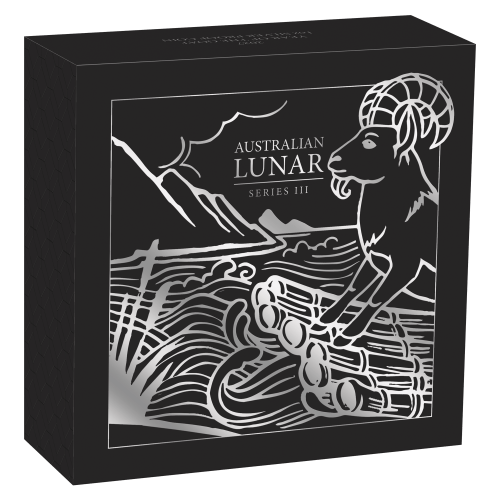 1 oz 2027 Lunar Year of the Goat Proof Silver Coin | Perth Mint