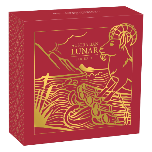 1/4 oz 2027 Lunar Year of the Goat Proof Gold Coin | Perth Mint