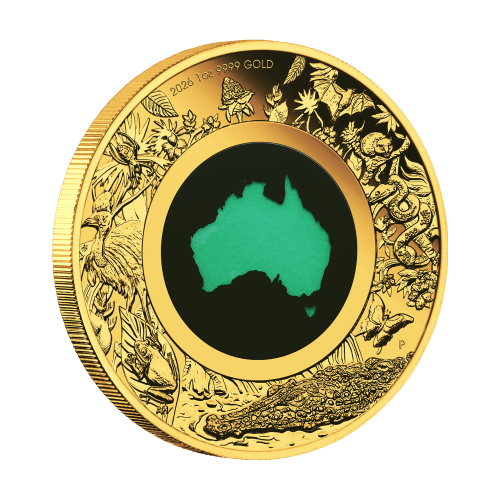 1 oz 2026 Great Southern Land Chrysoprase Proof Gold Coin | Perth Mint