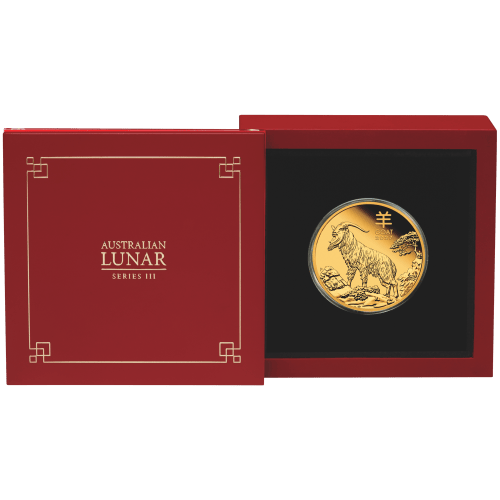 1 oz 2027 Lunar Year of the Goat Proof Gold Coin | Perth Mint