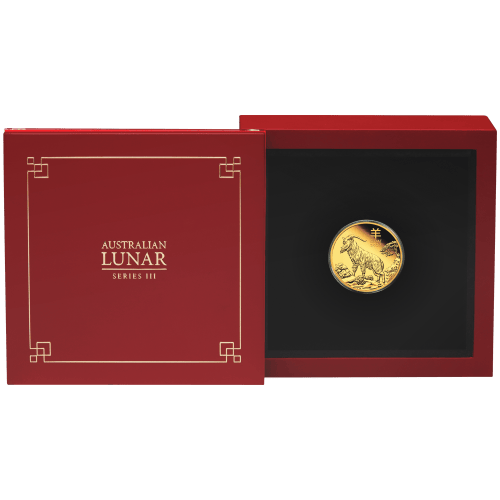 1/10 oz 2027 Lunar Year of the Goat Proof Gold Coin | Perth Mint