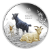 Set of 3 x 1 oz 2027 Lunar Year of the Goat Proof Silver Coins | Perth Mint