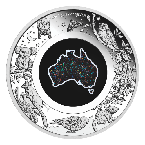 1 oz 2026 Great Southern Land Matrix Opal Nocturnal Proof Silver Coin | Perth Mint