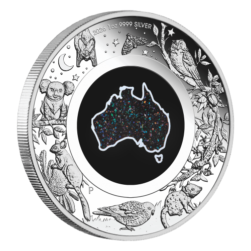 1 oz 2026 Great Southern Land Matrix Opal Nocturnal Proof Silver Coin | Perth Mint