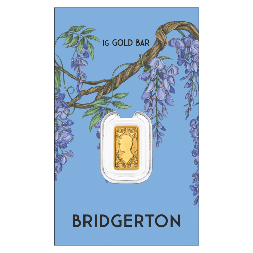 1 gram 2026 Bridgerton Gold Bar | Perth Mint