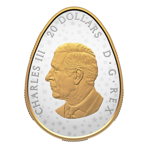 2026 75th Anniversary of the National Ballet of Canada Golden Egg Shaped Proof Silver Coin | Royal Canadian Mint