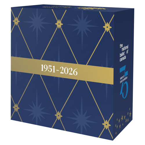2026 75th Anniversary of the National Ballet of Canada Golden Egg Shaped Proof Silver Coin | Royal Canadian Mint