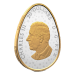 2026 75th Anniversary of the National Ballet of Canada Golden Egg Shaped Proof Silver Coin | Royal Canadian Mint