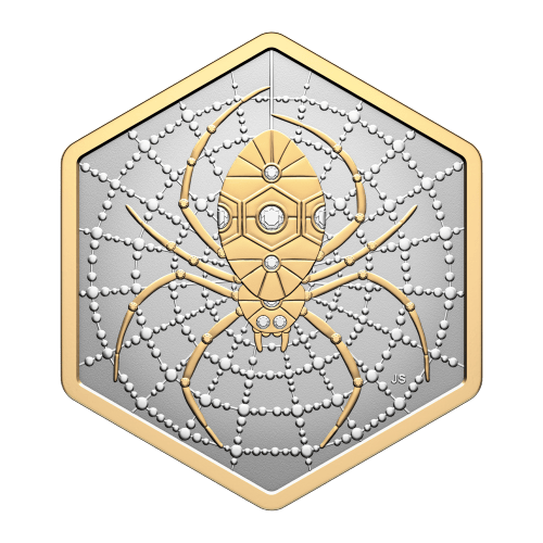 1 oz 2026 Nature's Delight: The Spider Shaped Reverse Proof Silver Coin | Royal Canadian Mint