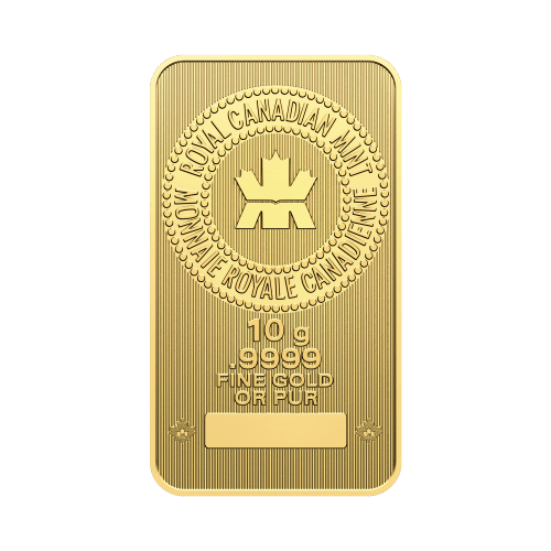 10 gram 2026 Proudly Canadian Gold Bar | Royal Canadian Mint