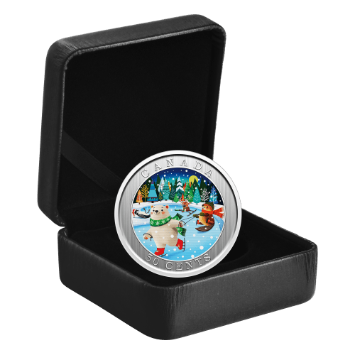 50 Cent 2026 Whimsical Winter Lenticular Coin | Royal Canadian Mint