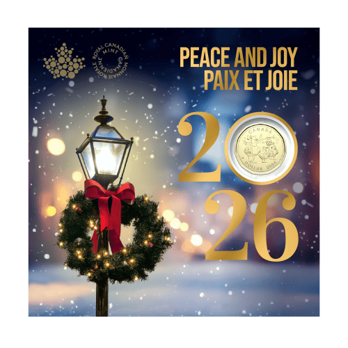 Set of 5 x 2026 Holiday Season Gift Coins | Royal Canadian Mint