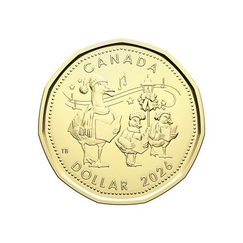 Set of 5 x 2026 Holiday Season Gift Coins | Royal Canadian Mint