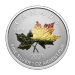 Set of 5 x 2027 Autumn Leaves Colourized Reverse Proof Fractional Silver Coins | Royal Canadian Mint