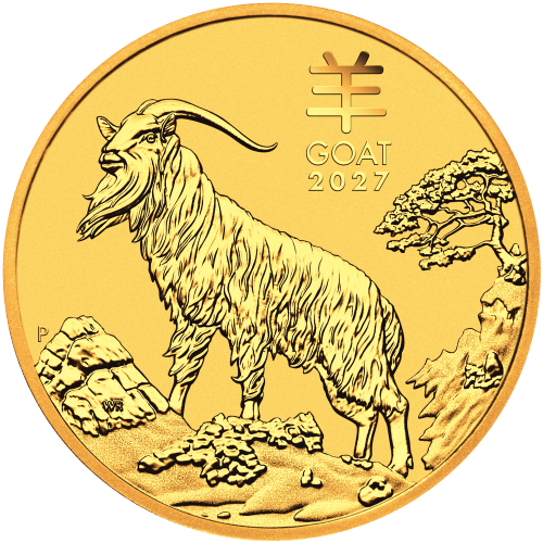 10 oz 2027 Lunar Year of the Goat Gold Coin | Perth Mint