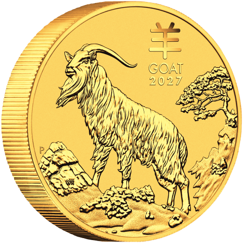 10 oz 2027 Lunar Year of the Goat Gold Coin | Perth Mint