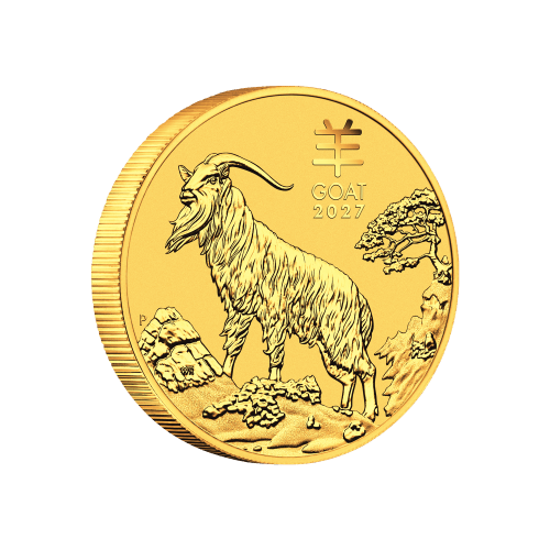 1/2 oz 2027 Lunar Year of the Goat Gold Coin | Perth Mint