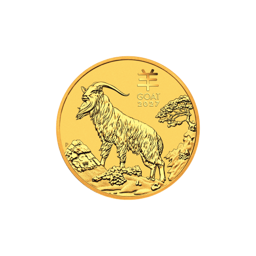 1/4 oz 2027 Lunar Year of the Goat Gold Coin | Perth Mint