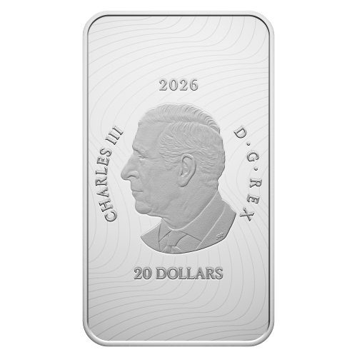 1 oz 2026 Haunted Canada: Gibraltar Point Lighthouse Black Light Technology Colourized Rectangular Proof Silver Coin | Royal Canadian Mint
