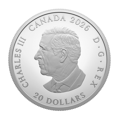 1 oz 2026 The Sundial Proof Silver Coin | Royal Canadian Mint