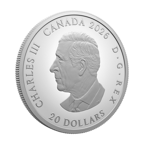 1 oz 2026 The Sundial Proof Silver Coin | Royal Canadian Mint