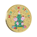 $1 2026 Peppa Pig Merry Christmas Collector Coin in Card | Perth Mint