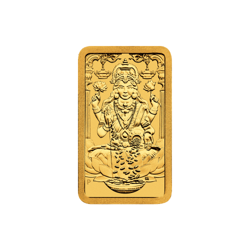 5 gram Celebrate Diwali Lakshmi Gold Bar | Perth Mint