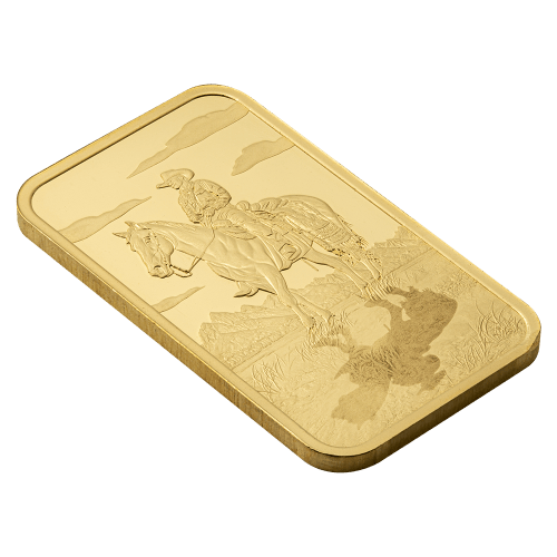 1 oz Yellowstone Cowboy Gold Bar | PAMP Suisse