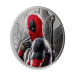 Pièce 1 once d'argent Agoro Deadpool épreuve mate colorisée 2026 | Monnaie royale canadienne