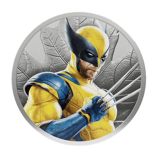 Pièce 1 once d'argent Agoro Wolverine épreuve mate colorisée 2026 | Monnaie royale canadienne