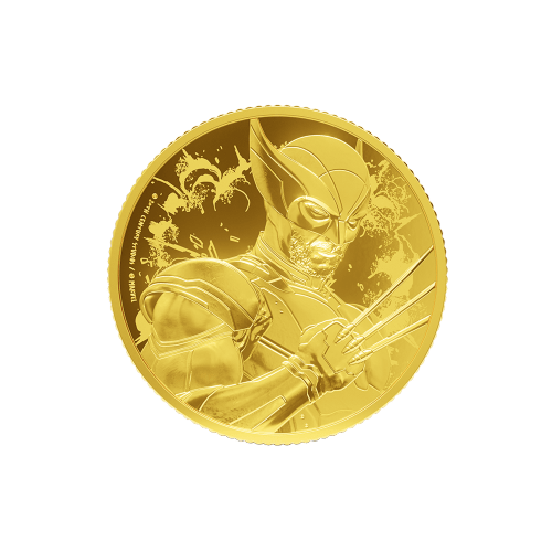 1/4 oz 2026 Agoro Deadpool and Wolverine Matte Proof Gold Coin | Royal Canadian Mint
