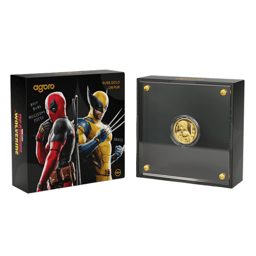 1/4 oz 2026 Agoro Deadpool and Wolverine Matte Proof Gold Coin | Royal Canadian Mint