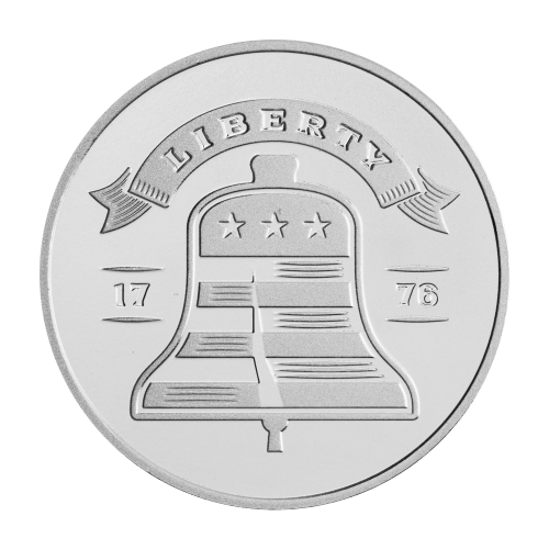 1 oz Liberty Bell Silver Round | Asahi Refining