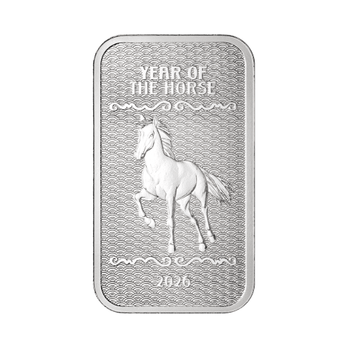 1 oz 2026 Lunar Year of the Horse Proof Silver Bar | PAMP Suisse