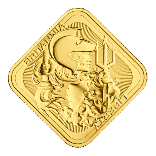 1 oz Britannia and Liberty Gold Bar | The Royal Mint