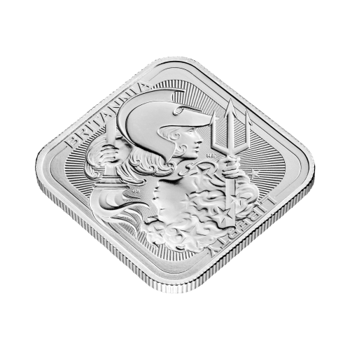 1 oz Britannia & Liberty Silver Bar | The Royal Mint | Silver Gold