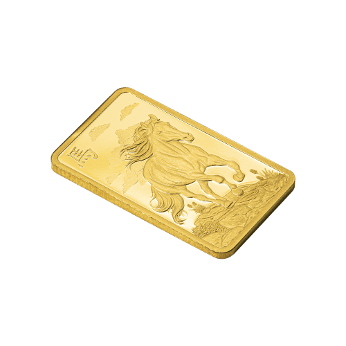 5 gram 2026 Lunar Year of the Horse Gold Bar | PAMP Suisse