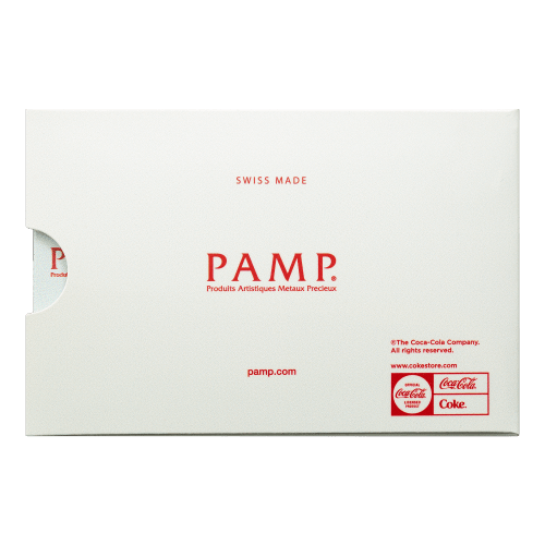 5 gram Coca-Cola Polar Bear Gold Bar | PAMP Suisse