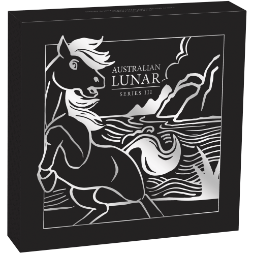 1 kilo 2026 Lunar Year of the Horse with Gold Privy Mark Colourized Silver Coin | Perth Mint