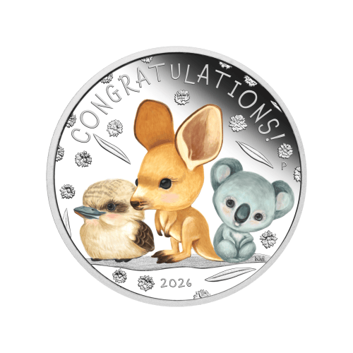 1 oz 2023 Four Guardians: White Tiger Silver Coin | Samoa | Silver