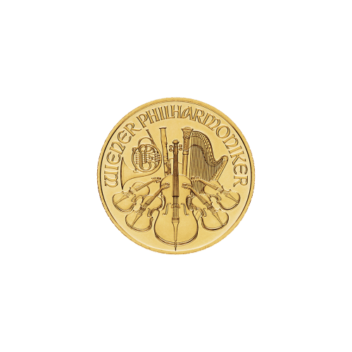 1/10 oz Random Year Austrian Philharmonic Gold Coin | Austrian Mint