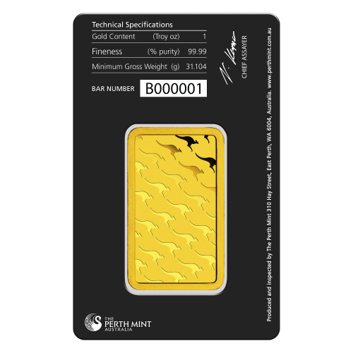 1 oz Gold Bar | Perth Mint
