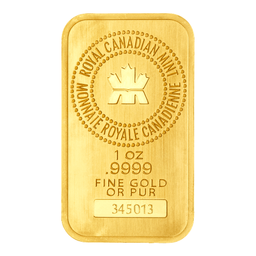 1 oz Old Style Gold Bar | Royal Canadian Mint