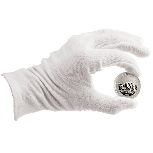 Paire de gants pour la manipulation de pièces