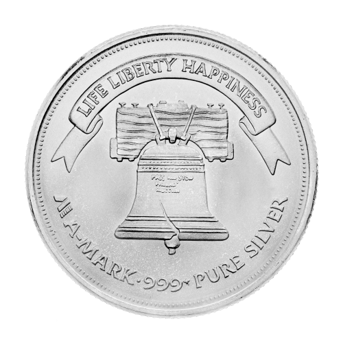 1 oz A-Mark Liberty Silver Round