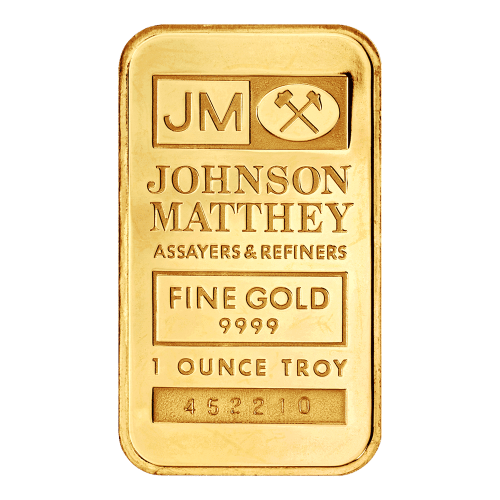 1 oz Gold Bar | Johnson Matthey
